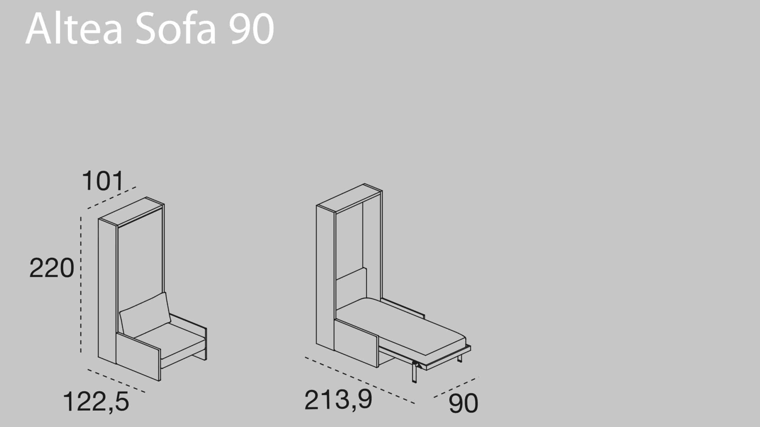 Altea 90 Sofa Ex-display - Image 6