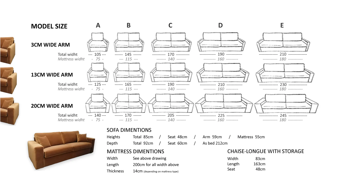 Bonbon Comfy sofa bed - Image 14