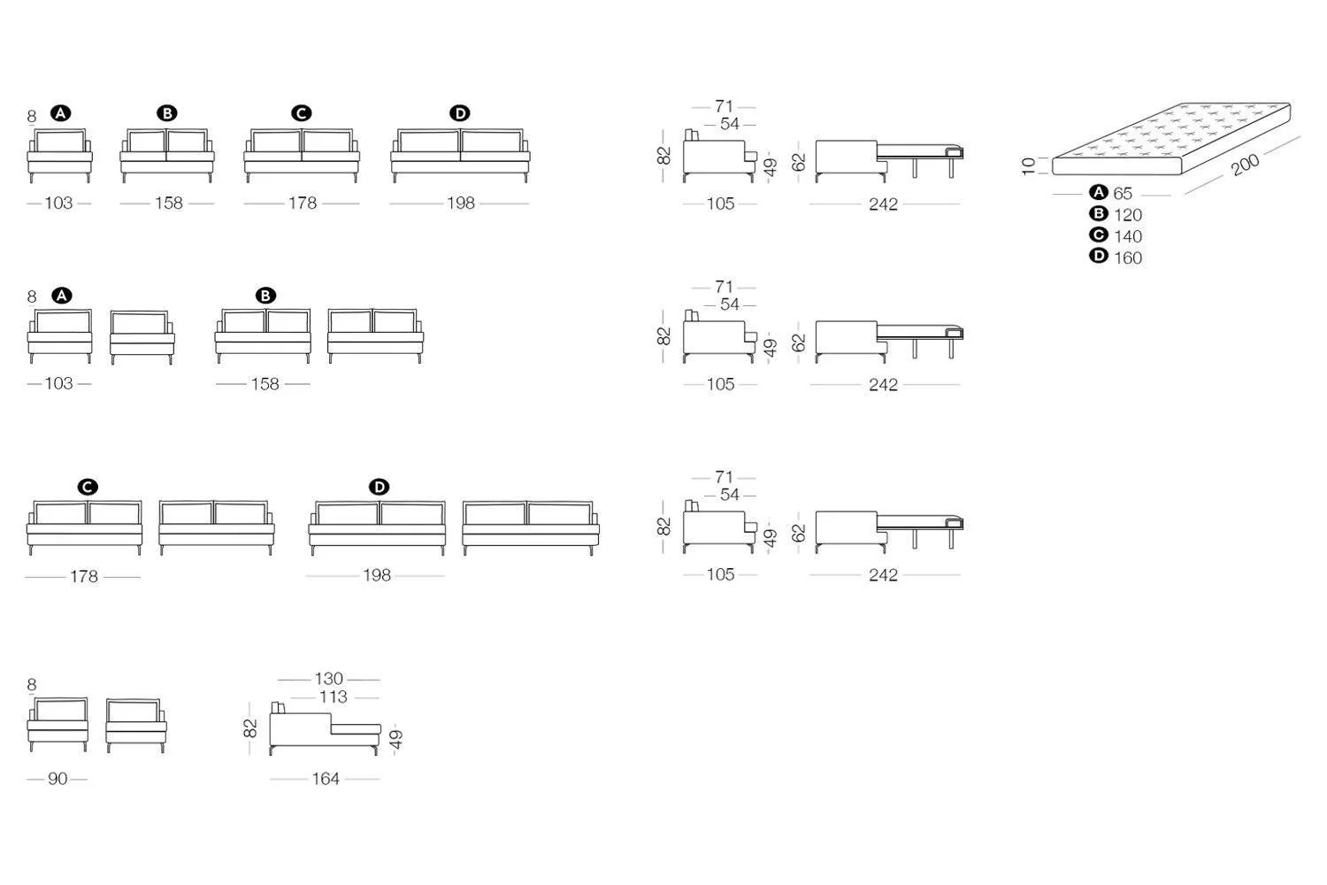 Dave Ex-display Sofa bed - Image 8