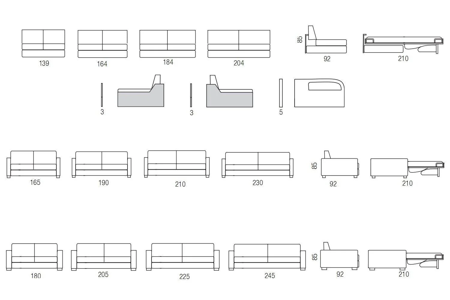 Duke Sofa bed - Image 15